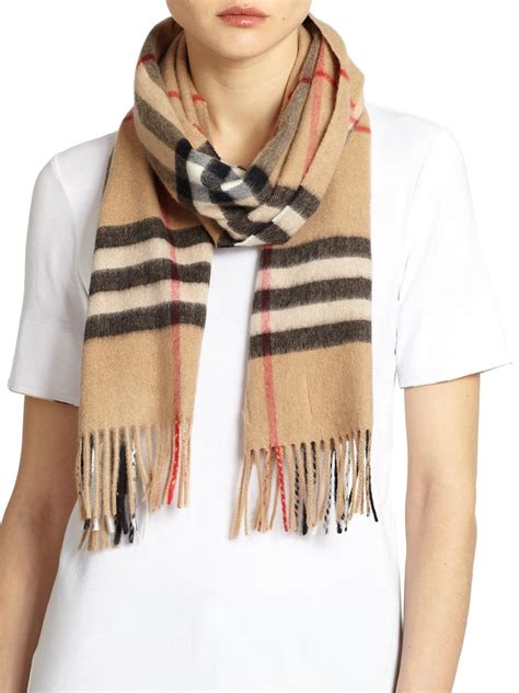 burberry giant check cashmere scarf trench|Burberry b 135 cashmere scarf.